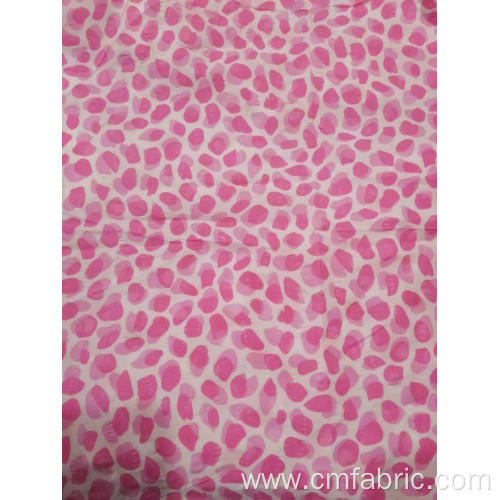 100% Cotton voile salt shrink printed fabric